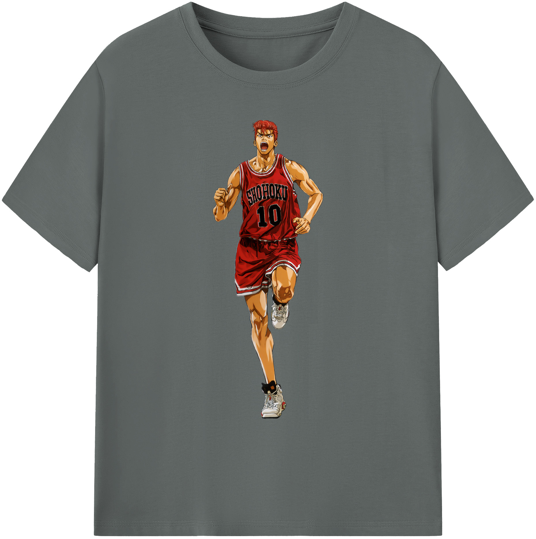 （画像用） SLAM DUNK／スラムダンク 綿100％ メンズ半袖Tシャツ｜肌触りやわらか＆通気性